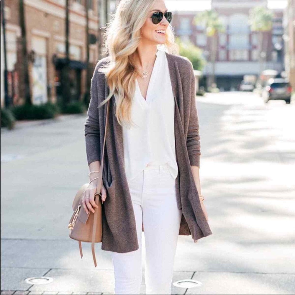 Madewell Brown Cardigan Sweater Relaxed Fit